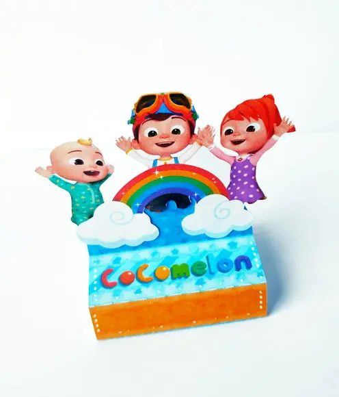 KIT 30 CAIXAS PERSONALIZADAS COCOMELON