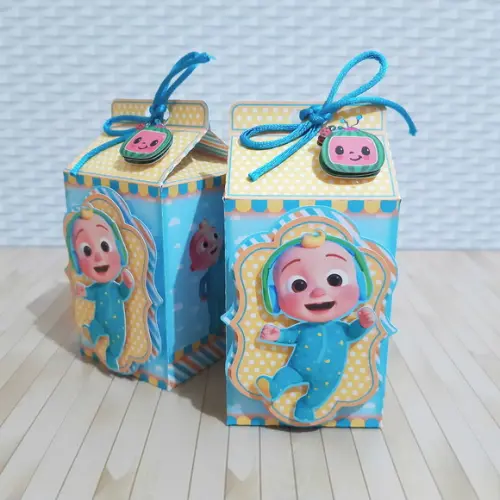 KIT 30 CAIXAS PERSONALIZADAS COCOMELON
