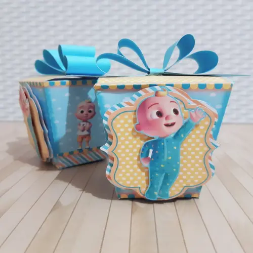 KIT 30 CAIXAS PERSONALIZADAS COCOMELON