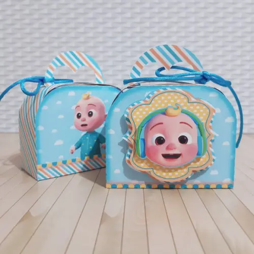 KIT 30 CAIXAS PERSONALIZADAS COCOMELON