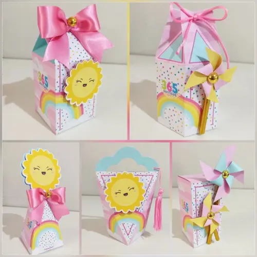 Kit 30 Lembranças Personalizada a 365 Sorrisos Menina