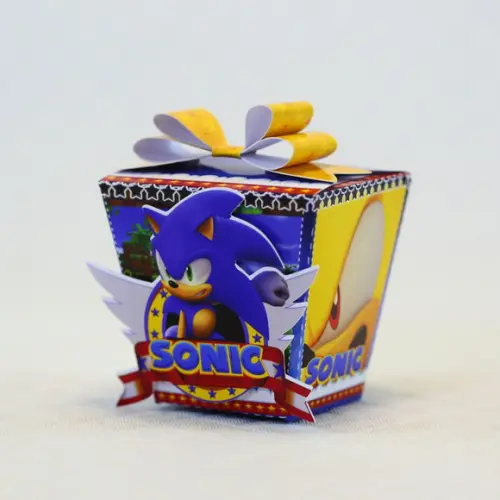 Kit 30 Lembrancinhas Personalizadas -sonic