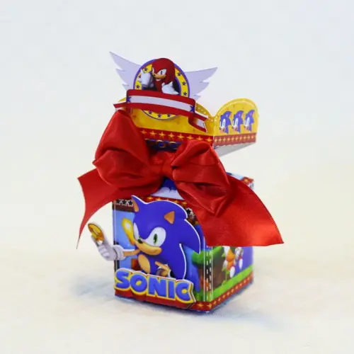 Kit 30 Lembrancinhas Personalizadas -sonic