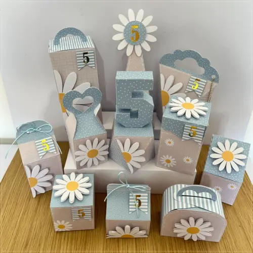 Kit 30 Lembrancinhas Personalizadas Margarida