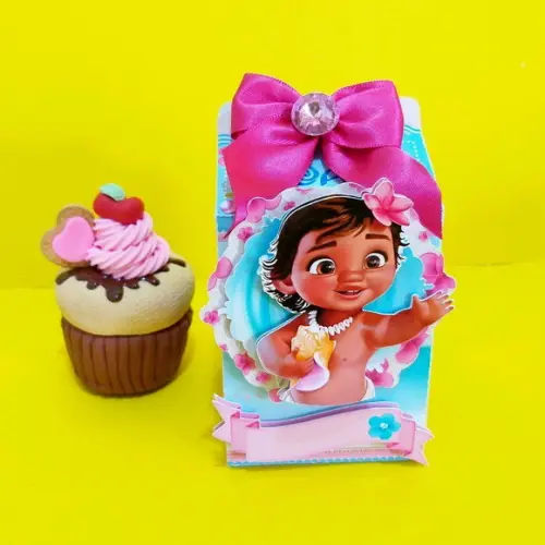 Kit 30 Lembrancinhas Personalizadas Moana Baby