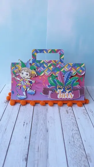 Kit 30 Lembrancinhas Personalizadas Montada Carnaval