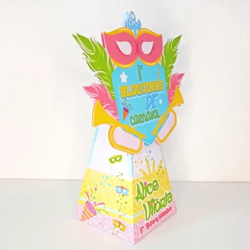 Kit 30 Lembrancinhas Personalizadas Montada Carnaval Menina