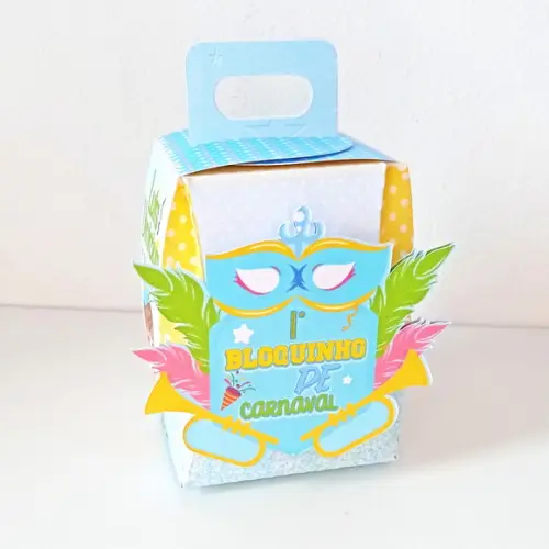 Kit 30 Lembrancinhas Personalizadas Montada Carnaval Menino