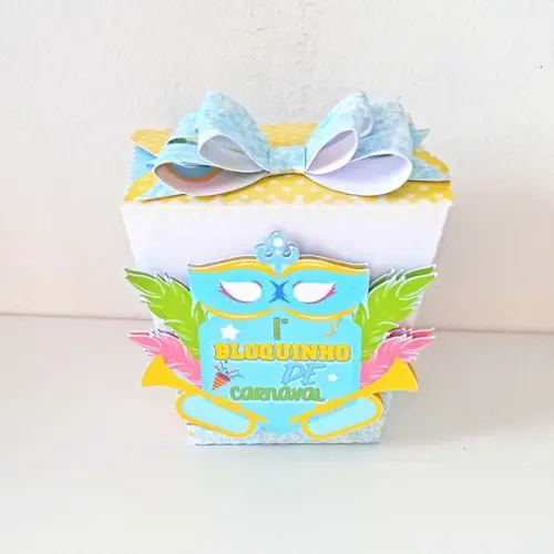 Kit 30 Lembrancinhas Personalizadas Montada Carnaval Menino