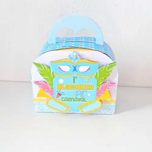 Kit 30 Lembrancinhas Personalizadas Montada Carnaval Menino