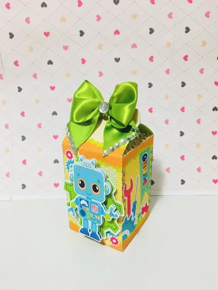 Kit 30 Lembrancinhas Personalizadas Robo