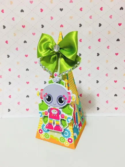 Kit 30 Lembrancinhas Personalizadas Robo