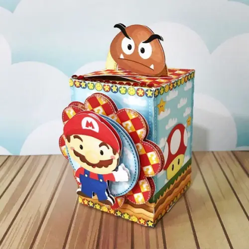 Kit 30 Lembrancinhas Personalizadas Super Mário