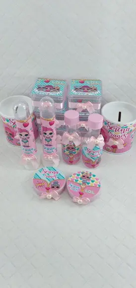 Kit Acrilicos e Plásticos 50 Peças Lol