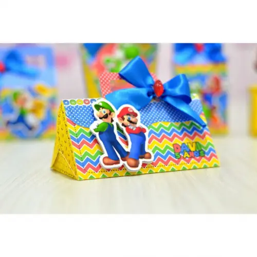 Kit 30 Lembrancinhas Personalizadas Super Mário 1