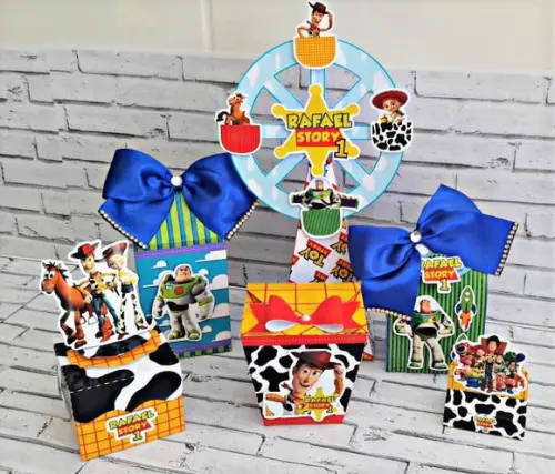 Kit Festa 20 Caixas Toy Story