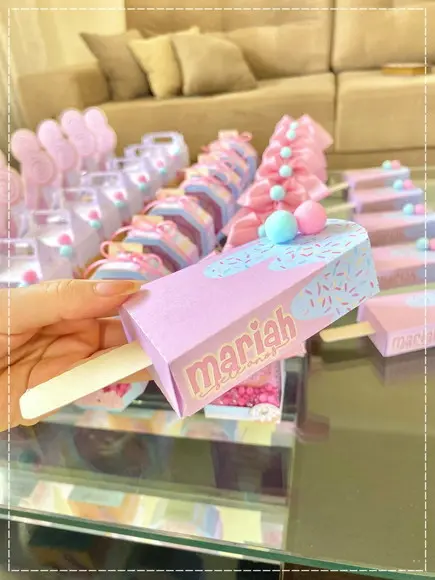Kit Festa 20 Caixinhas Confeitaria Doceria Semi Luxo