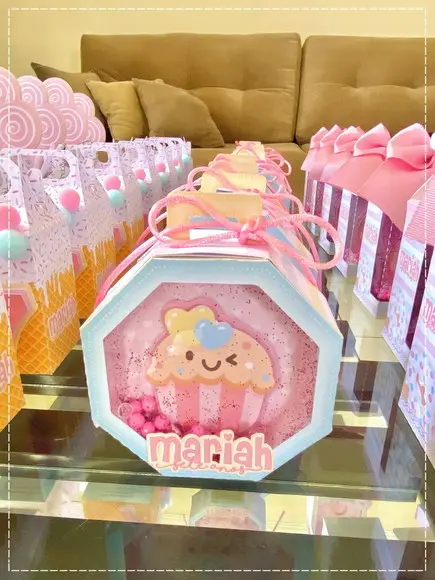 Kit Festa 20 Caixinhas Confeitaria Doceria Semi Luxo