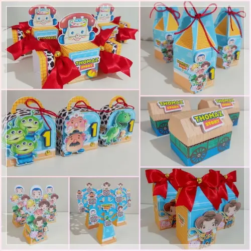 Kit Festa 30 Caixas Toy Story