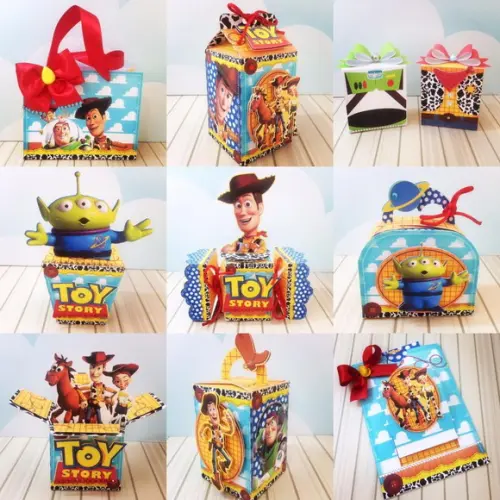 Kit Festa 30 Caixas Toy Story