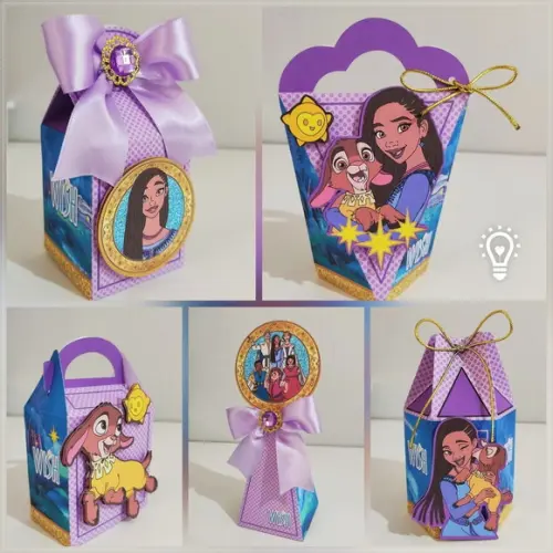 Kit Festa 30 Lembrancinhas Personalizadas Wish