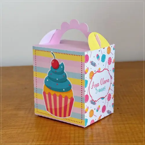 Kit Festa Básica 20 Lembrancinhas Confeitaria Doceria