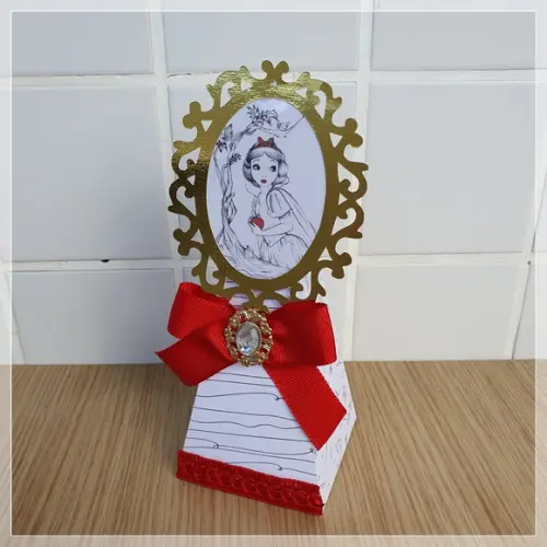 Kit Festa Branca de Neve 20 Lembrancinhas Personalizadas