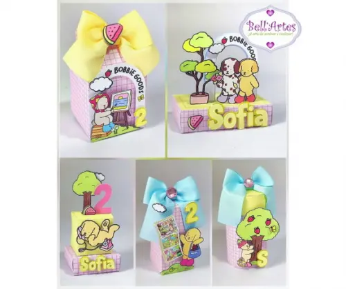Kit Festa Boobie Goods 20 Lembrancinhas com Laços 1