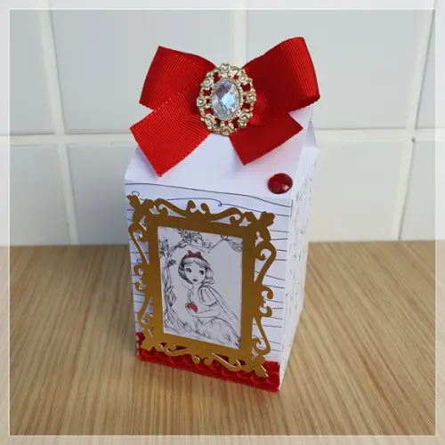 Kit Festa Branca de Neve 20 Lembrancinhas Personalizadas