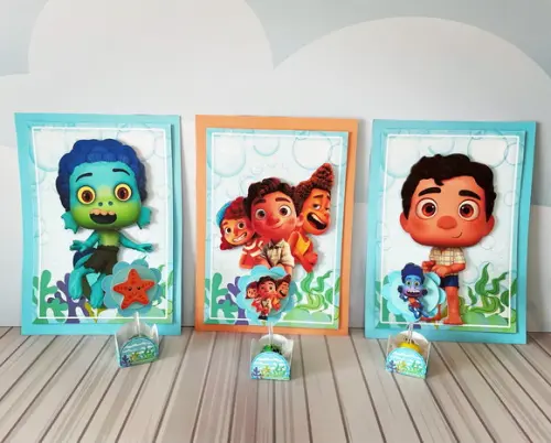 KIT FESTA COMPLETA LUCA DISNEY