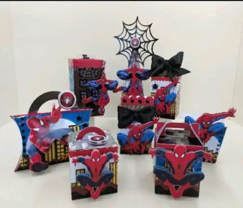 KIT FESTA ESPECIAL HOMEM ARANHA 50 CAIXAS
