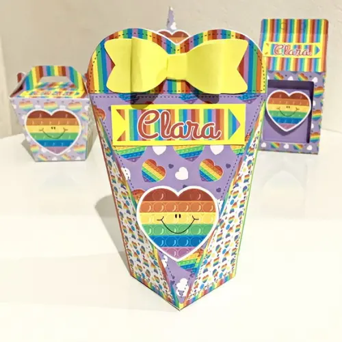 KIT FESTA PRONTA -FIDGET TOYS POP IT
