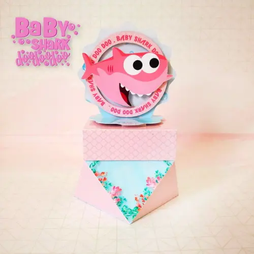 Kit Festa Pronta Baby Shark Menina