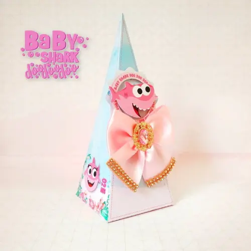 Kit Festa Pronta Baby Shark Menina
