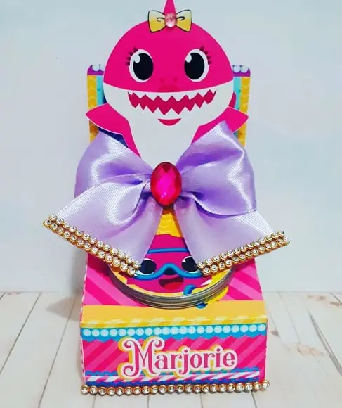 Kit Festa Pronta Baby Shark Menina
