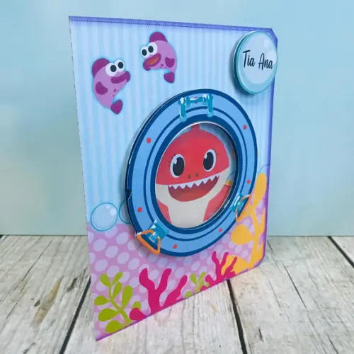 Kit Festa Pronta Baby Shark Menina