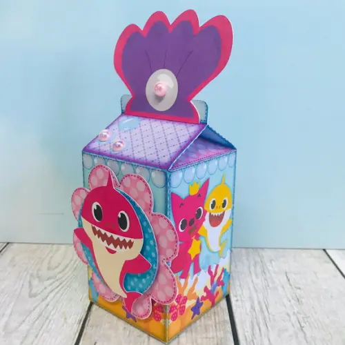 Kit Festa Pronta Baby Shark Menina