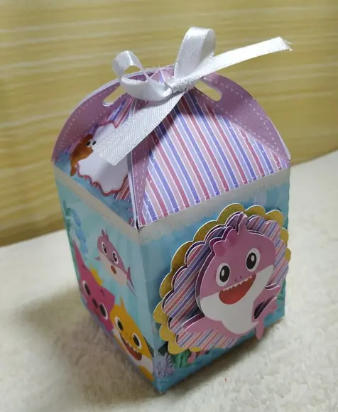 Kit Festa Pronta Baby Shark Menina