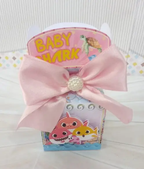 Kit Festa Pronta Baby Shark Menina