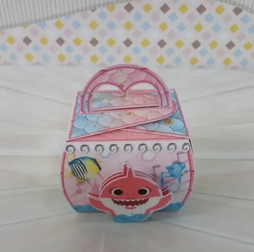 Kit Festa Pronta Baby Shark Menina