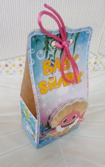 Kit Festa Pronta Baby Shark Menina