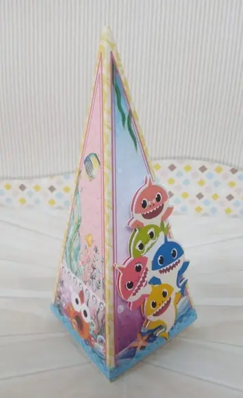 Kit Festa Pronta Baby Shark Menina
