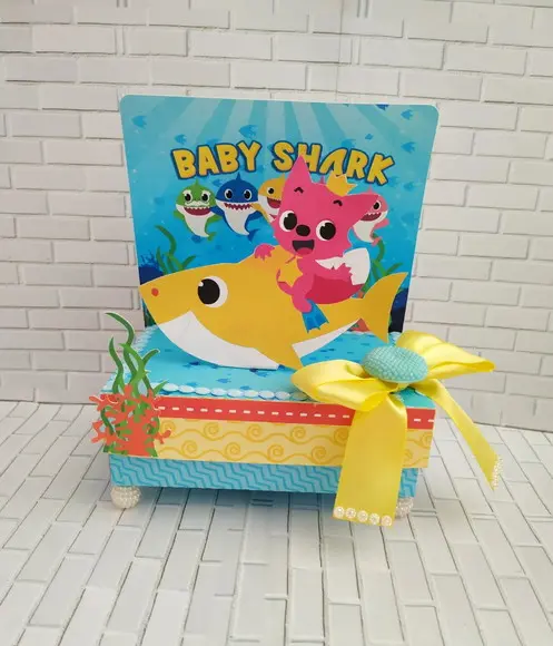 Kit Festa Pronta Baby Shark Menina