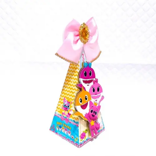Kit Festa Pronta Baby Shark Menina