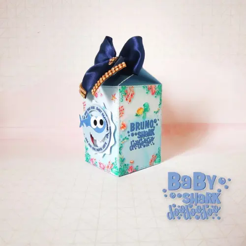 Kit Festa Pronta Baby Shark Menino
