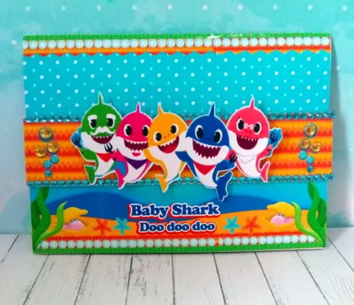 Kit Festa Pronta Baby Shark Menino