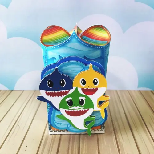 Kit Festa Pronta Baby Shark Menino