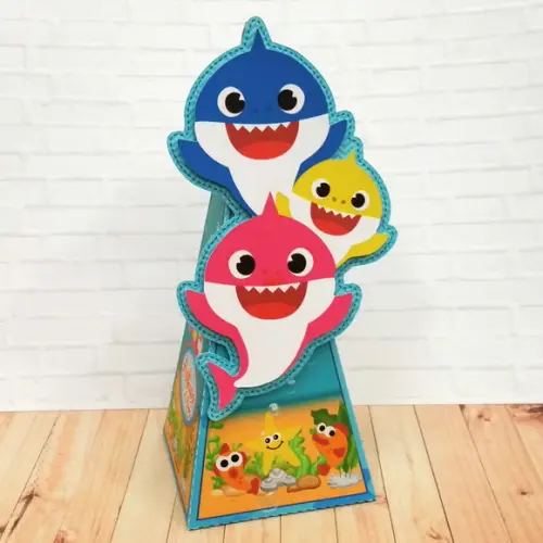 Kit Festa Pronta Baby Shark Menino