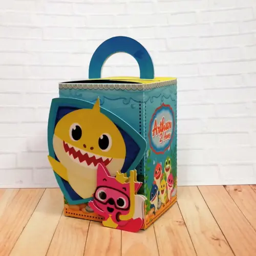 Kit Festa Pronta Baby Shark Menino