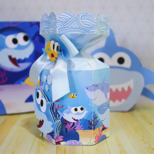 Kit Festa Pronta Baby Shark Menino